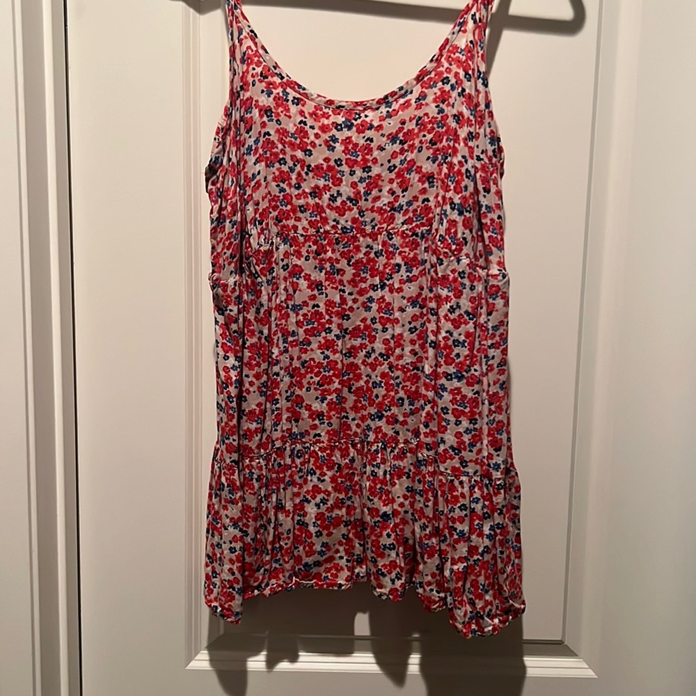 Tank top, from a maternity brand. No longer fits.